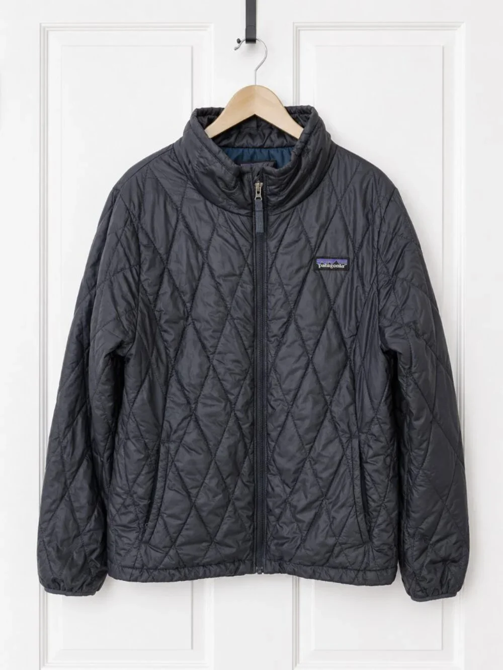 Patagonia Boys Nano Puff Diamond Quilt Jacket - Size M